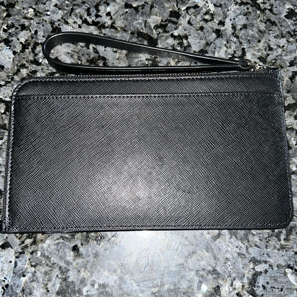 Kate Spade Black Wristlet Wallet - Choose 1 - Pebbled OR Saffiano Leather 🌹🌹 - Picture 7 of 10